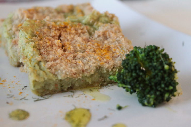 Tortino di patate e broccoli