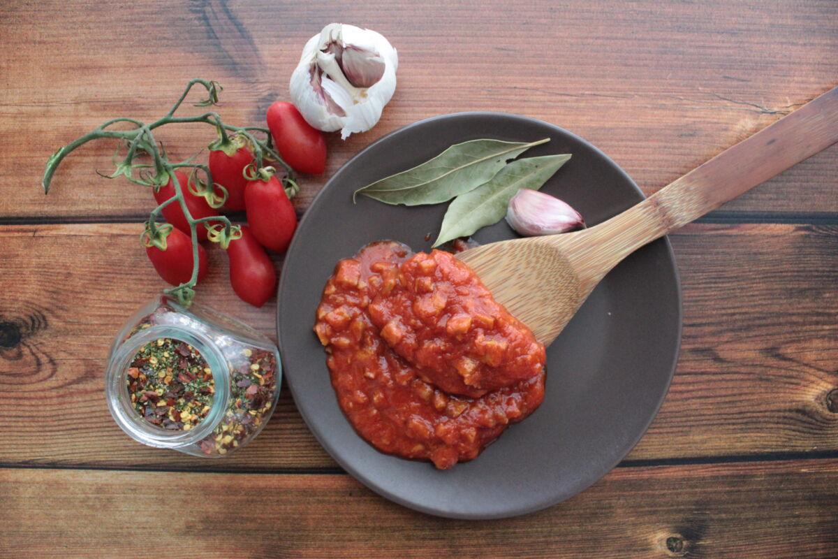 Ragù vegetale senza soia
