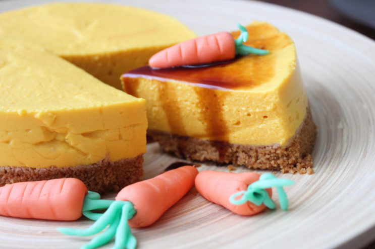 Carrot cheesecake