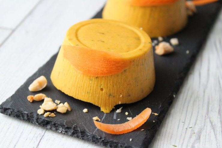 Formaggio alle carote vegan