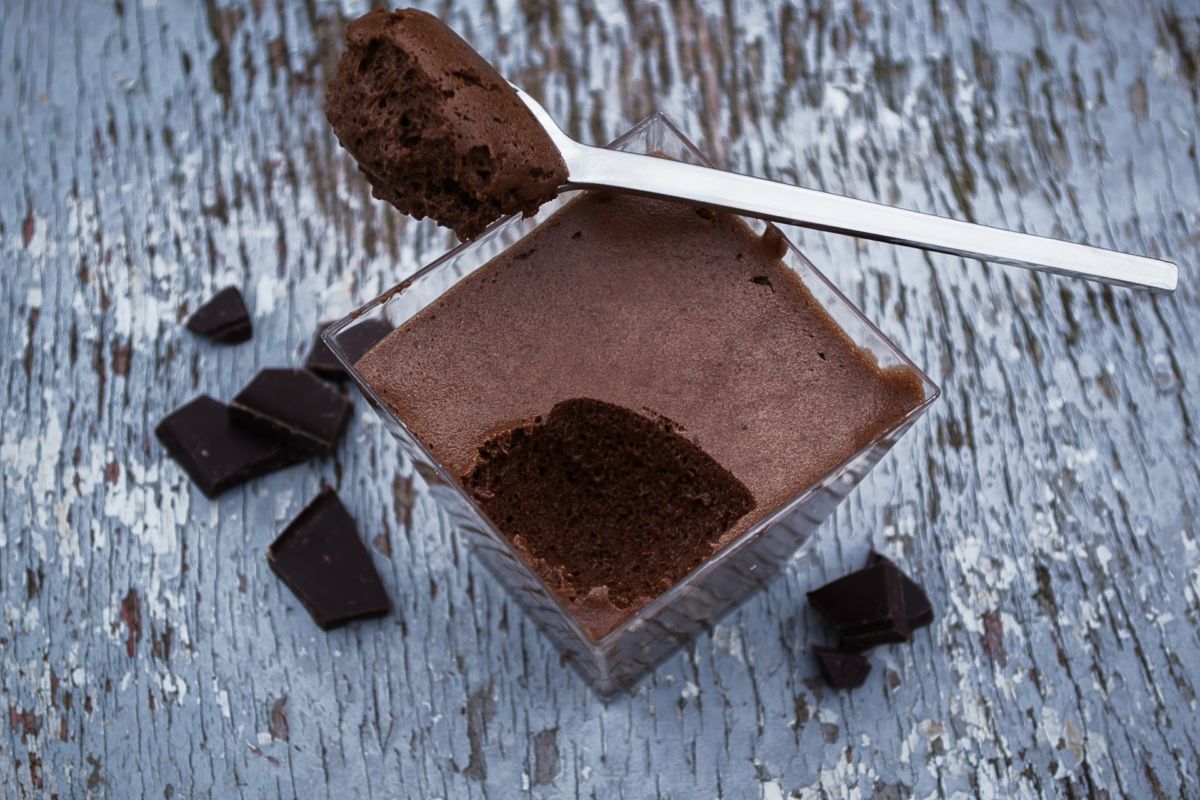 Mousse all’acqua e zenzero candito