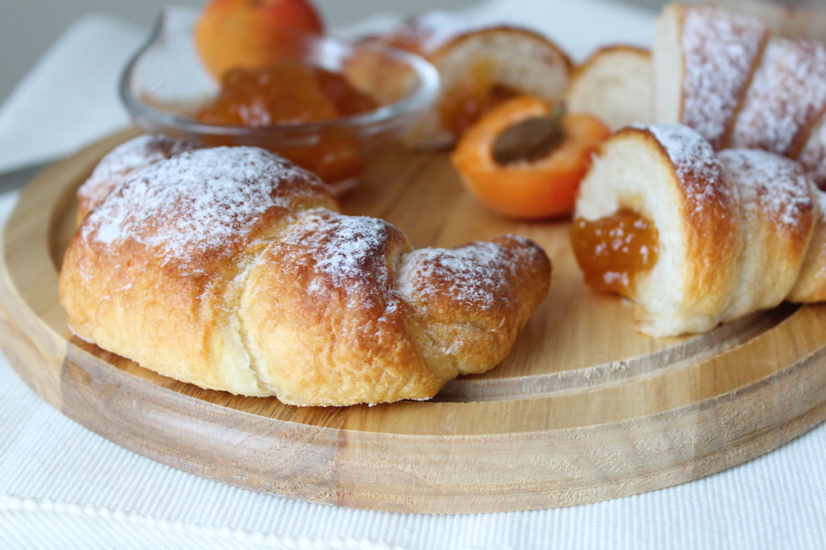 Pasta croissant vegani senza burro