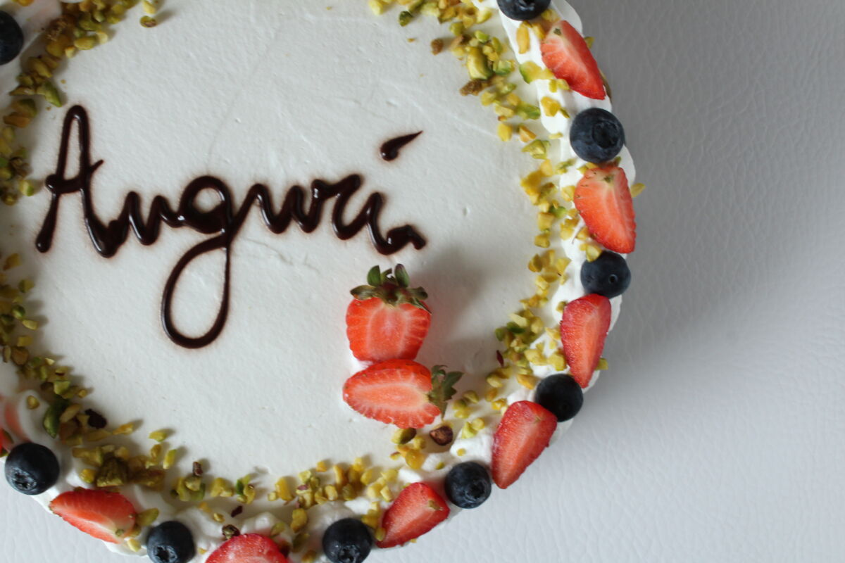 Torta compleanno vegan