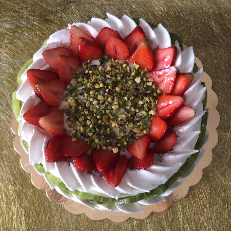 Torta compleanno vegana