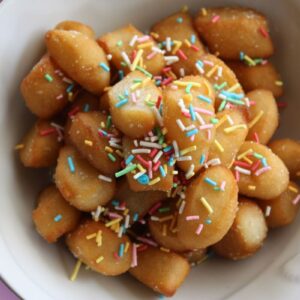 Struffoli pignolata vegan