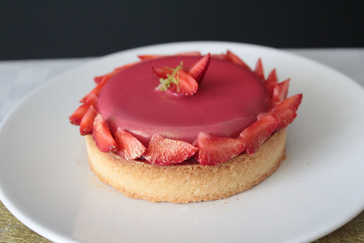 Crostata moderna vegana