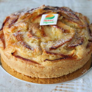torta di mele vegana