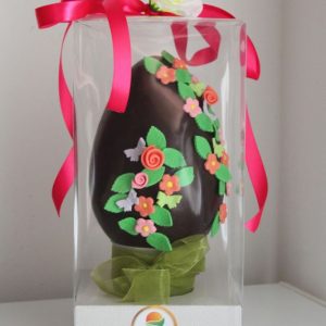 Uova di Pasqua vegano decorato